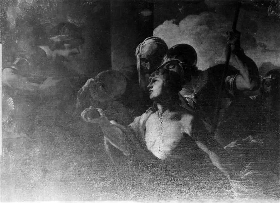 David alla corte di Saul - Bordeaux, Musée des Beaux, Arts, attribuito